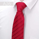 20 style Formal ties business vestidos wedding Classic Men's tie stripe grid 8cm corbatas dress Fashion Accessories men necktie-A26-JadeMoghul Inc.