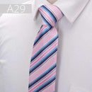 20 style Formal ties business vestidos wedding Classic Men's tie stripe grid 8cm corbatas dress Fashion Accessories men necktie-A29-JadeMoghul Inc.