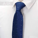 20 style Formal ties business vestidos wedding Classic Men's tie stripe grid 8cm corbatas dress Fashion Accessories men necktie-A38-JadeMoghul Inc.