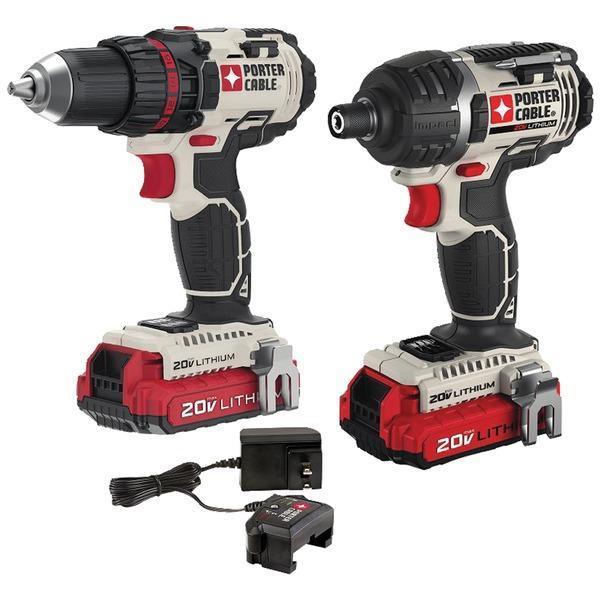 20-Volt MAX* Cordless 2-Tool Combo Kit with 2 Batteries-Power Tools & Accessories-JadeMoghul Inc.