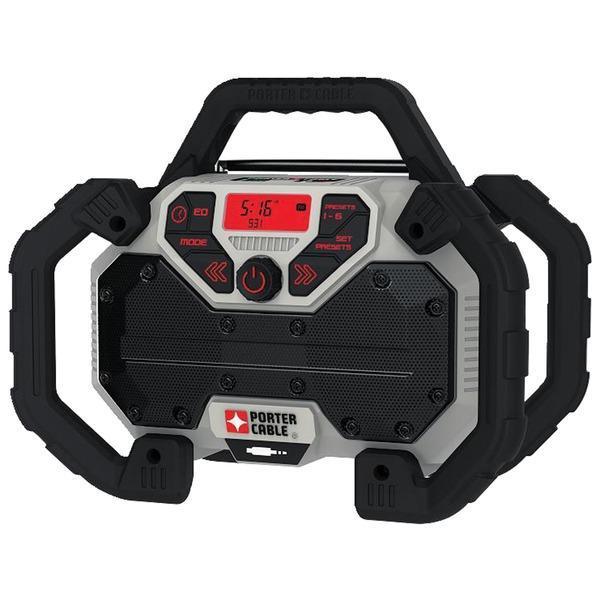 20-Volt MAX* Dual-Power Jobsite Charging Radio-Power Tools & Accessories-JadeMoghul Inc.