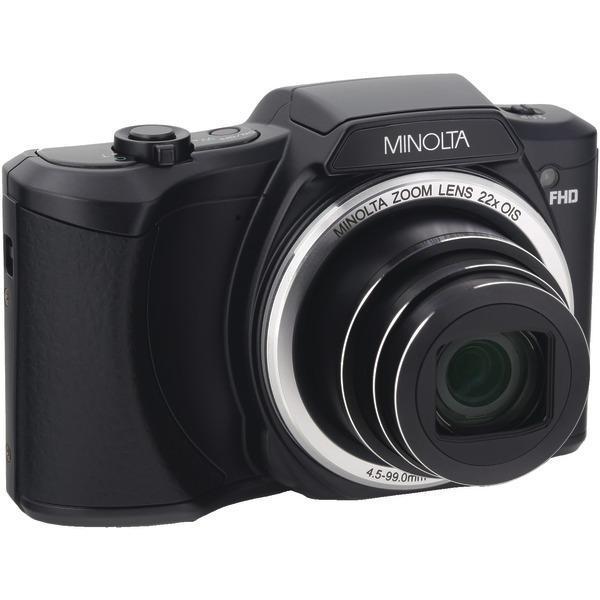 20.0-Megapixel 1080p Full HD Wi-Fi(R) MN22Z Digital Camera with 22x Zoom (Black)-Cameras & Camcorders-JadeMoghul Inc.