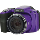 20.0-Megapixel 1080p Full HD Wi-Fi(R) MN35Z Bridge Camera with 35x Zoom (Purple)-Cameras & Camcorders-JadeMoghul Inc.