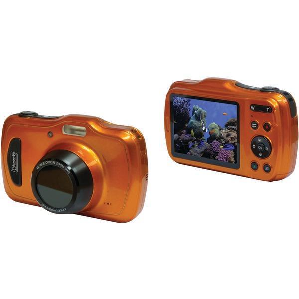 20.0-Megapixel Xtreme4 HD Video Waterproof Digital Camera (Orange)-Cameras & Camcorders-JadeMoghul Inc.