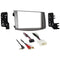 2005-2010 Toyota(R) Avalon Double-DIN Installation Kit, Silver-Wiring Harness & Installation Kits-JadeMoghul Inc.