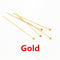 200pcs/lot 16 20 25 30 40 45 50mm Silver Color Metal Ball Head Pins For Diy Jewelry Making Head pins Findings Dia 0.5mm Supplies