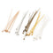 200pcs/lot 16 20 25 30 40 45 50mm Silver Color Metal Ball Head Pins For Diy Jewelry Making Head pins Findings Dia 0.5mm Supplies