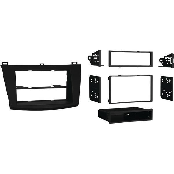 2010-2013 Mazda(R) 3 Single- or Double-DIN Installation Kit-Wiring Harness & Installation Kits-JadeMoghul Inc.