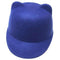 2015 Fashion Winter Wool Child Baseball Hat Girl Boy Snapback With Devil Horns Cute Cat ear hat animal Derby Bowler lovely Cap-Blue-52 54CM-JadeMoghul Inc.