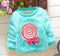 2015 New cheapest high quality beatiful newborn baby girl's cute candy colors sweater baby clothes for girl DS034-blue candy-9M-JadeMoghul Inc.