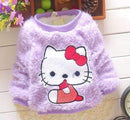 2015 New cheapest high quality beatiful newborn baby girl's cute candy colors sweater baby clothes for girl DS034-purple kitty-9M-JadeMoghul Inc.