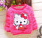2015 New cheapest high quality beatiful newborn baby girl's cute candy colors sweater baby clothes for girl DS034-red kitty-9M-JadeMoghul Inc.