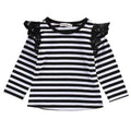 2016 Autumn Newborn Baby Girls Toddler Kids Clothes Cotton Lace Flying Long Sleeve T-shirts Tops Outfit Blouse-Multi-4-6 months-JadeMoghul Inc.
