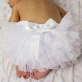 2016 Baby Cotton Chiffon Ruffle Bloomers cute Baby Diaper Cover Newborn Flower Shorts Toddler fashion Summer Satin Pants-White-3M-JadeMoghul Inc.