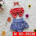 2016 Baby Girl Swimwear Folwers Swimsuit Cape 2 Pieces Set Children Swim Suits Swimwear Beach Babies Swimwear Maillot bain fille-sunset swimwear M-JadeMoghul Inc.