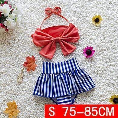 2016 Baby Girl Swimwear Folwers Swimsuit Cape 2 Pieces Set Children Swim Suits Swimwear Beach Babies Swimwear Maillot bain fille-sunset swimwear S-JadeMoghul Inc.