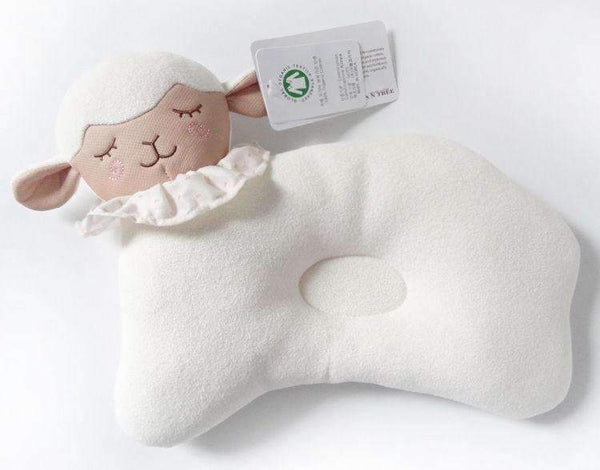 2016 Cute Baby Bedding Foam Pillow Prevent Flat Head Infant Pillows Support Newborn Baby Anti-migraine Pillow Shape Kids Pillows--JadeMoghul Inc.