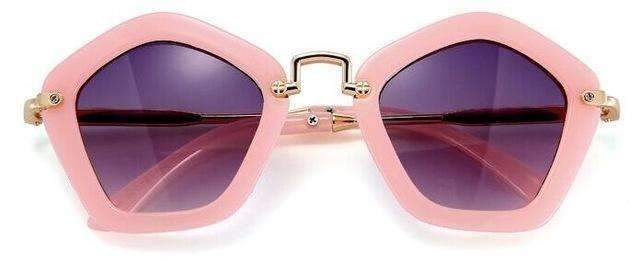 2016 Fashion Kids Arrow Sunglasses Child Boys Girls Sun Glasses UV400 Sun Shade Eyeglasses Sunglass Brand Lunette De Soleil R545-Pink-JadeMoghul Inc.