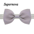 2016 Multicolor Bowknot Mini Headbands girl hair accessories Girl headband cute hair band newborn floral headband LS25-Gray-JadeMoghul Inc.