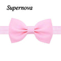 2016 Multicolor Bowknot Mini Headbands girl hair accessories Girl headband cute hair band newborn floral headband LS25-Pink-JadeMoghul Inc.