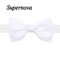 2016 Multicolor Bowknot Mini Headbands girl hair accessories Girl headband cute hair band newborn floral headband LS25-White-JadeMoghul Inc.