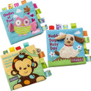2016 New 1 Pcs Baby Soft Toys Animal Embroidered Cloth Book Newborn Early Development Activity Books Baby Kids Gifts-Dog Style-JadeMoghul Inc.