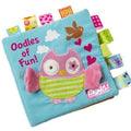 2016 New 1 Pcs Baby Soft Toys Animal Embroidered Cloth Book Newborn Early Development Activity Books Baby Kids Gifts-Owl Style-JadeMoghul Inc.