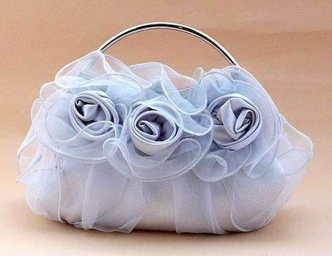 2016 New Arrival Limited Frame Wristlets Two Appliques Flowers Bolsos Handbags Diamond Satin Flower Evening Handbag Cluth Bag--JadeMoghul Inc.