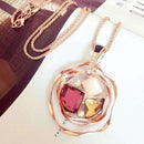 2016 New Arrival Women Pendant Necklaces New Fashion Sweater Chain Crystal Pendant Necklace Long-2-JadeMoghul Inc.