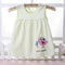 2016 New Summer Cute Baby Girl 100% Cotton Newborn Infant Baby Princess Casual Dress 0-18 Months Baby Clothes Lovely Cartoon-light green-3M-JadeMoghul Inc.