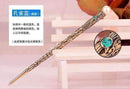 2016 Retro Nature peals simple Hair stick Bob Handmade vintage Women jewelry Chinese hair stick Gift-blue-JadeMoghul Inc.