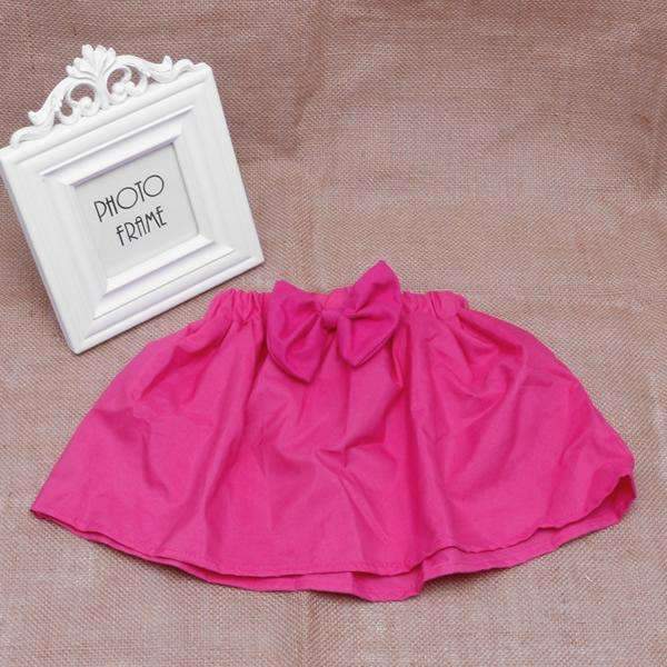 2016New Baby Kid Mini Bubble Tutu Skirt Girl Cute Pleated Fluffy Skirt Party Dance Skirt-Hot Pink-JadeMoghul Inc.