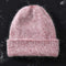 2017 New Winter Hat for Women Rabbit Cashmere Knitted Beanies Thick Warm Vogue Ladies Wool Angora Hat Female Beanie Hats AExp