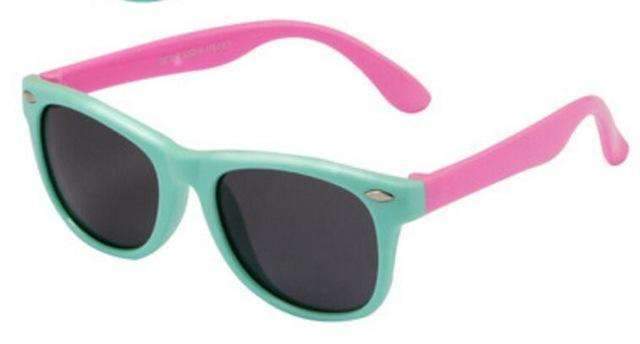 2017 Tac Polarized Children Sunglasses UV400 Protective Flexible Silicone Polaroid Kids Sunglasses Funny Baby Infant Sun Glasses-Light Blue Pink-JadeMoghul Inc.