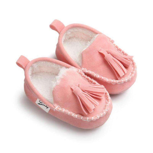 2017 Winter Baby Pu Leather Infant Suede Boots Baby Moccasins Newborn Princess Baby Shoes-DC-13-18 Months-JadeMoghul Inc.