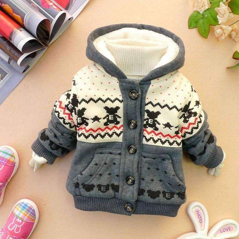 2017 Winter Hoodies Coat Cotton Hooded Minion Jackets Autumn Children Warm Outerwear Kids Clothes Baby Clothing winter coat kids-Gold-6M-JadeMoghul Inc.