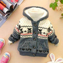 2017 Winter Hoodies Coat Cotton Hooded Minion Jackets Autumn Children Warm Outerwear Kids Clothes Baby Clothing winter coat kids-Gray-6M-JadeMoghul Inc.