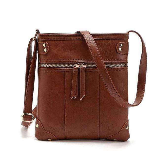 2017 women messenger bags cross body designer handbags high quality women handbag famous brand bolsos purse shoulder bag S-128-Brown-(20cm<Max Length<30cm)-JadeMoghul Inc.