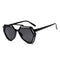 Creative Design Women Vintage Style Geometric Shape Sunglasses