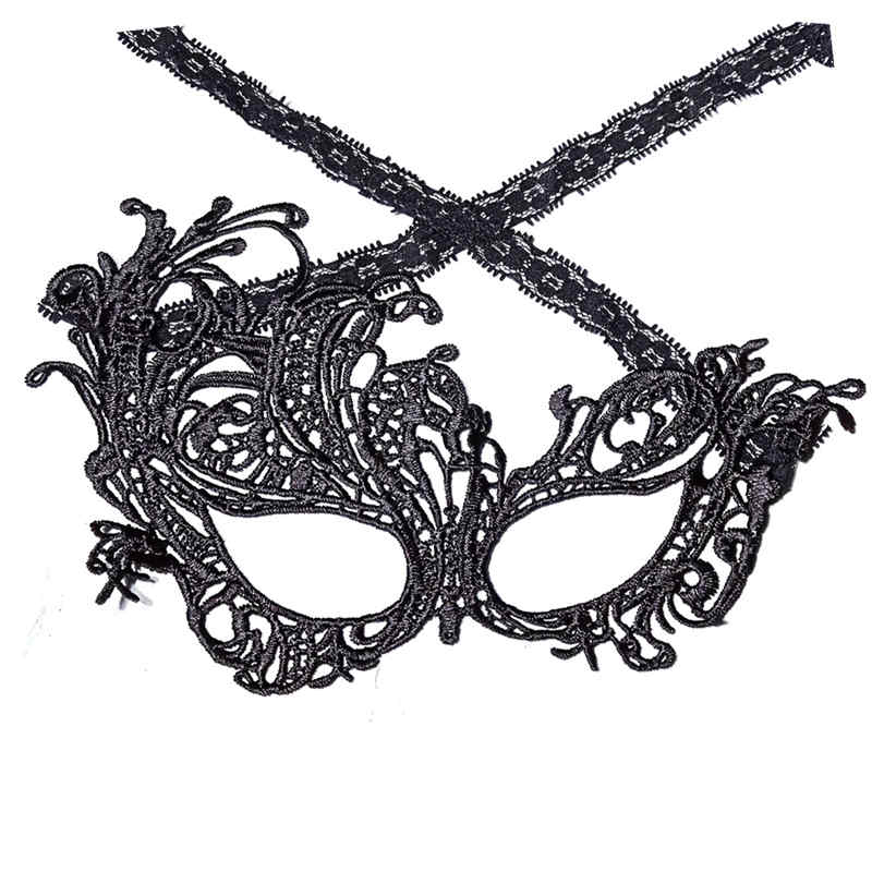 Sexy Lady Masquerade Party Statement Lace Mask