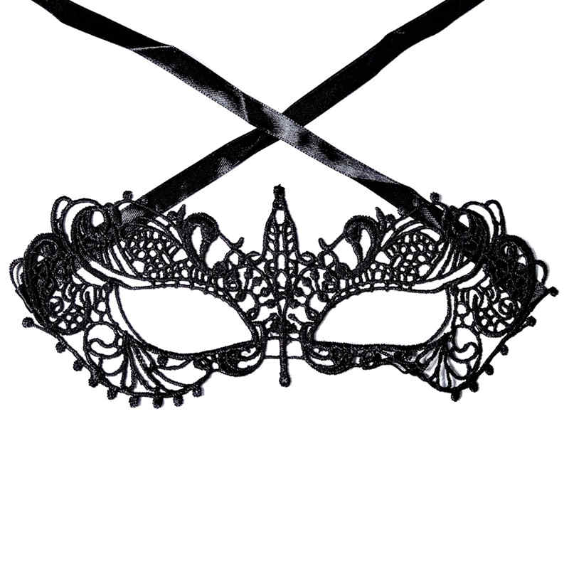 Masquerade Party Dance Black Lace Gothic Wind Mask
