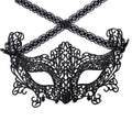 Party Dance Sexy Lady Black Lace Hollow Mask