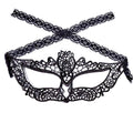 Black Lace Imperial Crown Mask Masquerade Party Dance