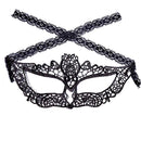 Black Lace Imperial Crown Mask Masquerade Party Dance