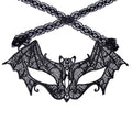 Black Bat Shape Lace Sexy Lady Patry Dance Mask
