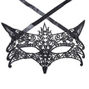 New Fashion Black Fox Shape Lace Mask Party Accessories