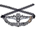 Fashion Crystal Flower Lace Mask Lady Masquerade Dance Jewelry