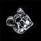 Powerful Men Party Punk Style Star Shape Stainless Steel Ring