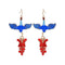 Classic Design Little Bird Beads Pendant Fashion Jewelry Luxurious Lady Earrings