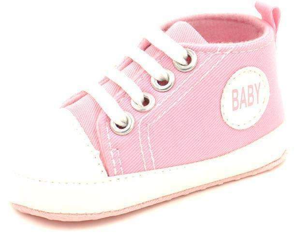 2017New Spring Style Baby First Walkers Newbor Baby Boy And Girl Sneakers Canvas Shoes Infantil Soft Bottom Kids Shoes 8 Colors-Pink-1-JadeMoghul Inc.